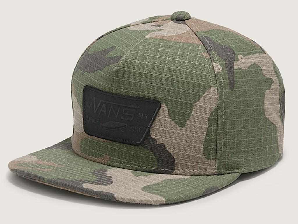VANS FULL PATCH SNAPBACK - VINTAGE CAMO