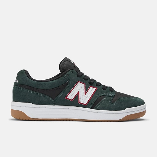 SOULIER NEW BALANCE NUMERIC 480 X JAMIE FOY - FOREST GREEN / BLACK