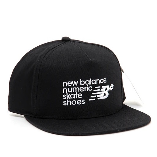 CASQUETTE NEW BLANCE 5 PANEL TRUCKER NUMERIC - NOIR