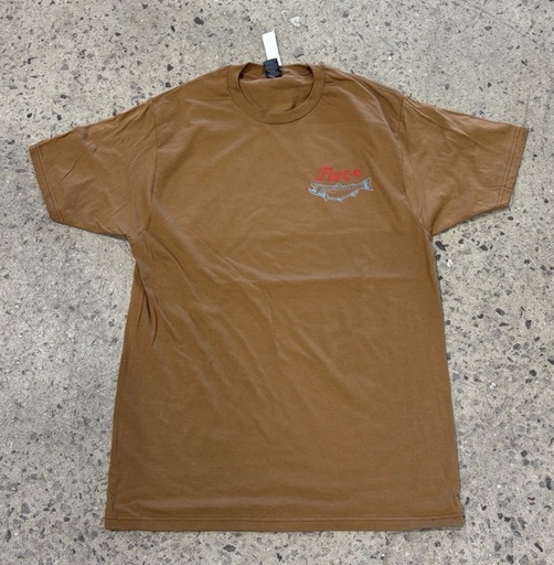 T-Shirt 5-0 Salmon - Brown Sugar