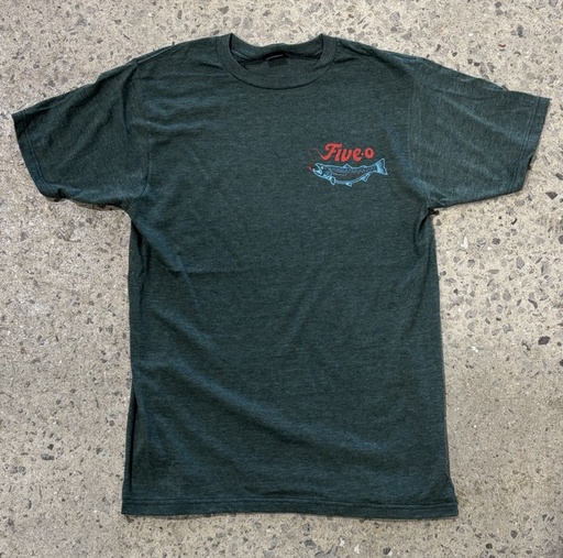 T-Shirt 5-0 Salmon -  Pine Heather