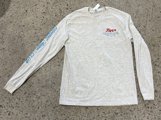Long Sleeve 5-0 Salmon - Oatmeal