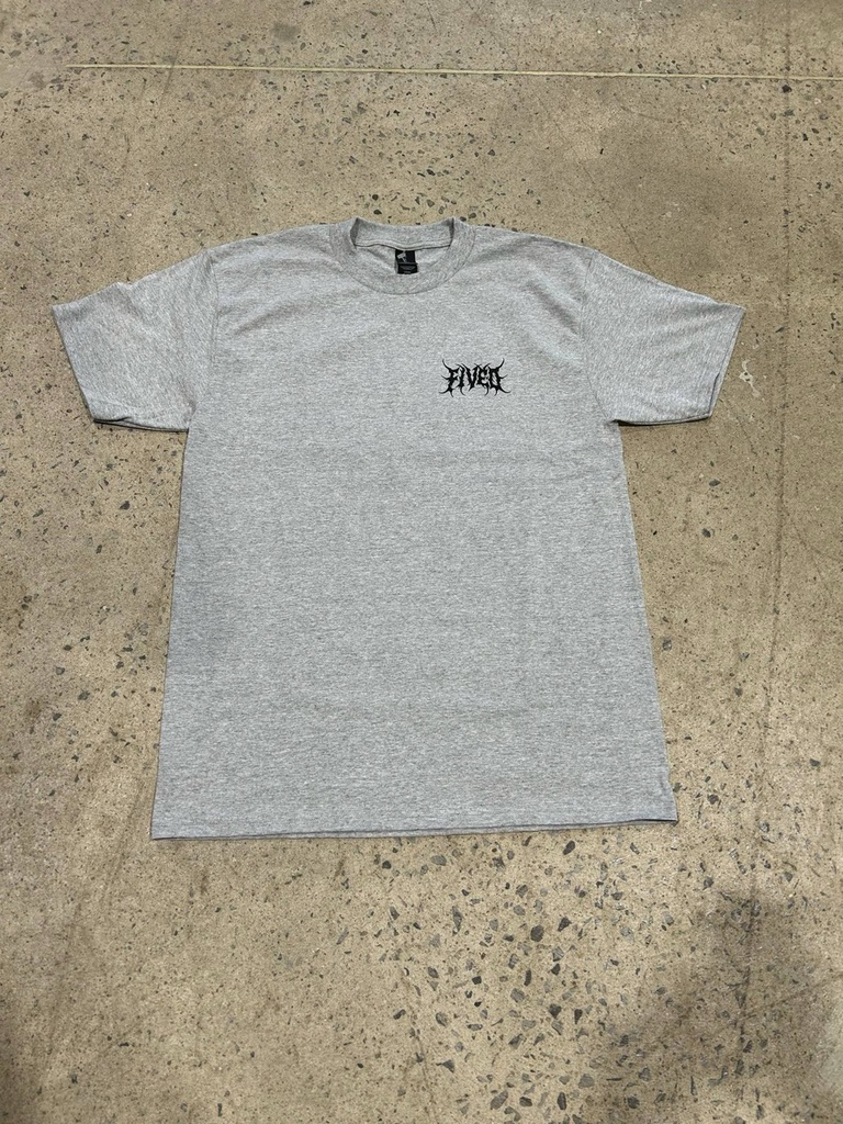 T-Shirt 5-0 Slam - Gris heather