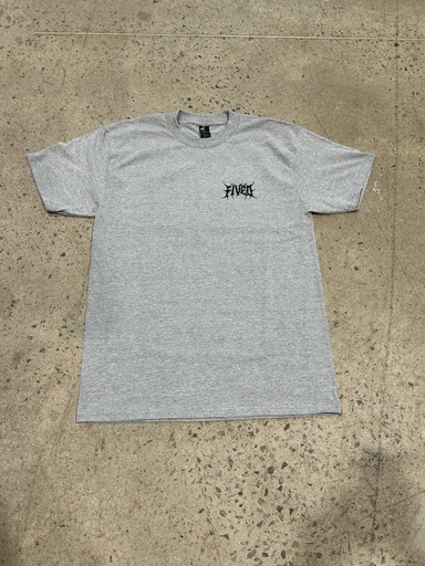 T-Shirt 5-0 Slam - Gris heather