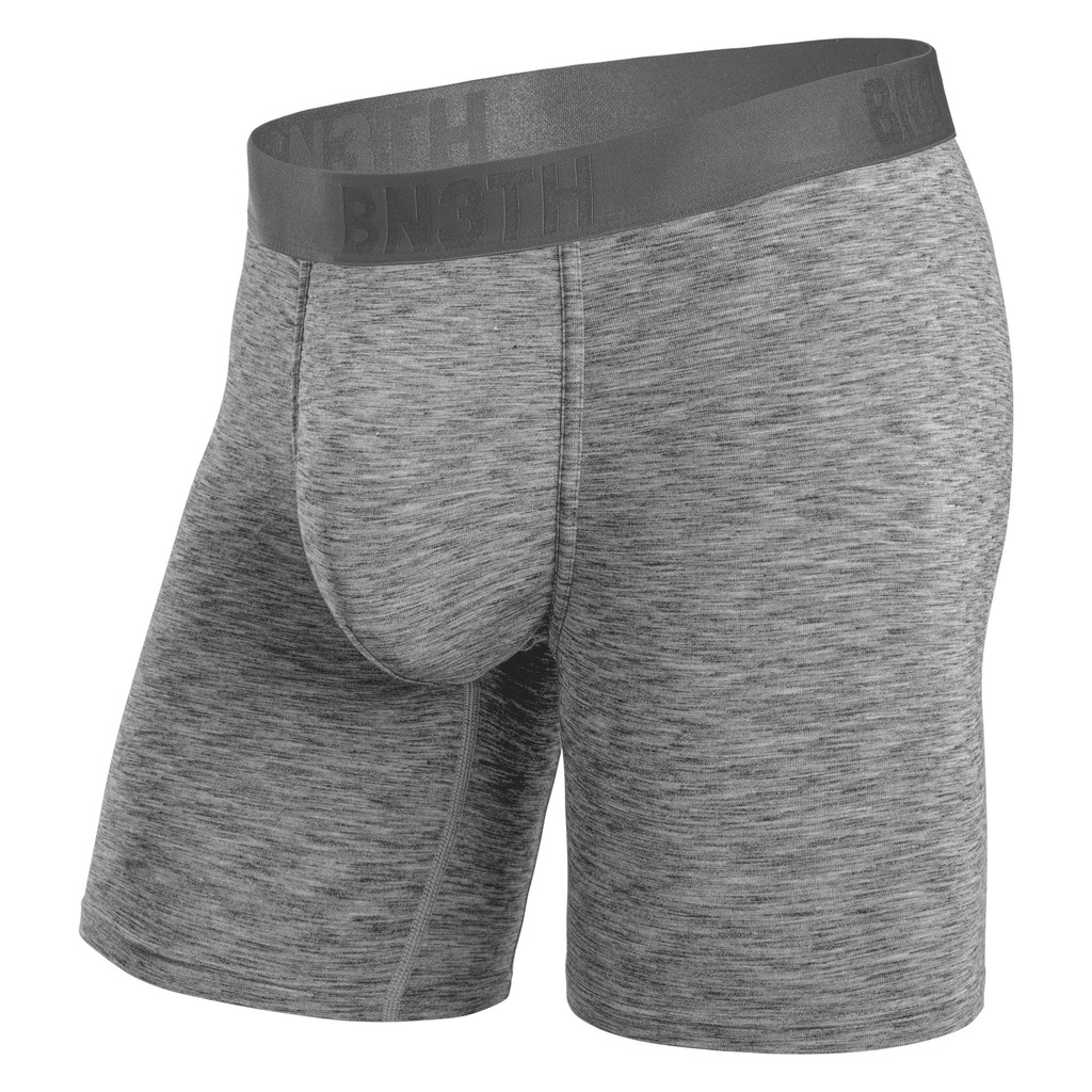 BOXER BN3TH ESSENTIALS BRIEF SOLID - HEATHER GREY
