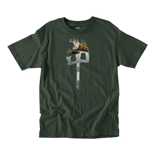 RDS T-SHIRT DOUBLE EXPOSURE - GREEN