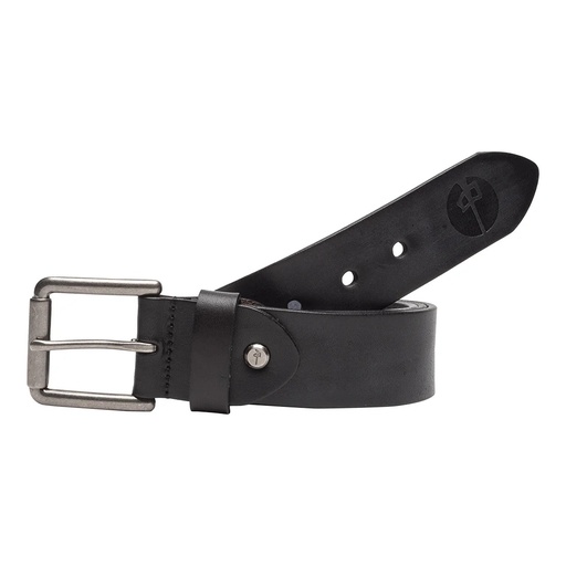 CEINTURE RDS GENUINE LEATHER - MATTE BLACK