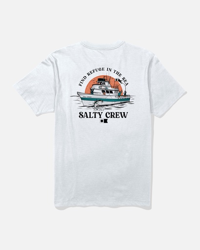 SALTY CREW OUTSIDE SS TEE - DUSTY OLIVE
