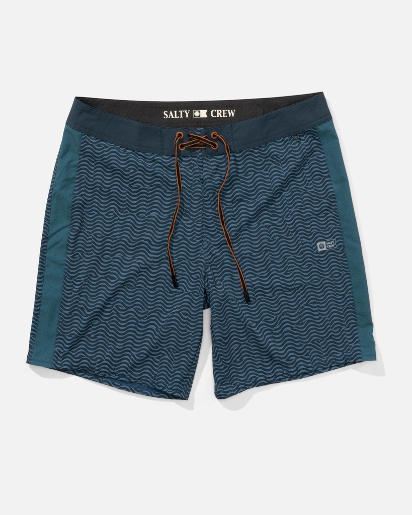SALTY CREW CHANNEL APEX BOARDSHORT - CHANNEL BLUE