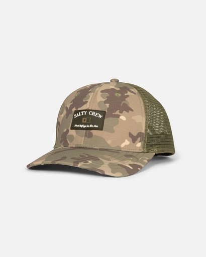 CASQUETTE SALTY CREW STEADFAST RETRO TRUCKER - CAMO