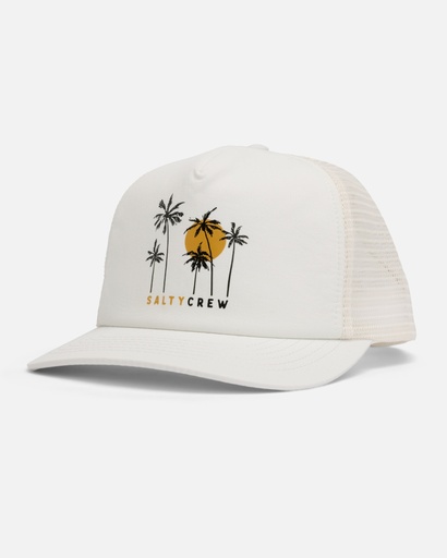 CASQUETTE SALTY CREW SUNNY FOAMY TRUCKER FEMME - OFF WHITE