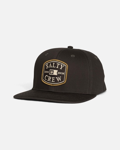 CASQUETTE SALTY CREW CAPITALS SNAPBACK - CHARCOAL