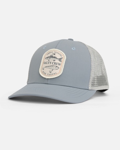 CASQUETTE SALTY CREW BAITED RETRO TRUCKER - SHARK SKIN