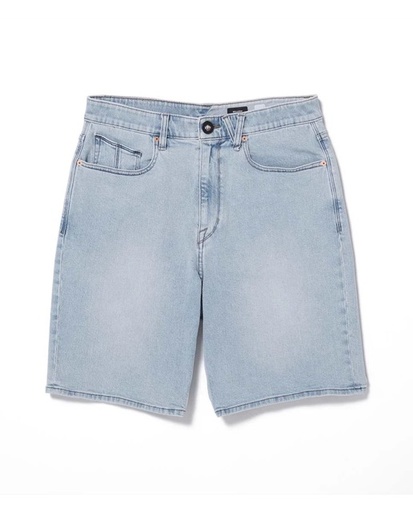 VOLCOM BILLOW DENIM SHORT - DESERT DIRT INDIGO