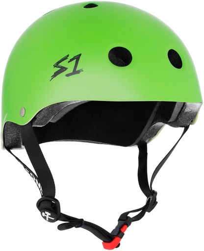 CASQUE S1 MINI LIFER CERTIFIED - VERT ÉCLATENT MAT