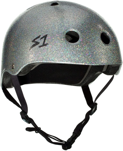 CASQUE S1 LIFER CERTIFIED - SILVER GLOSS GLITTER