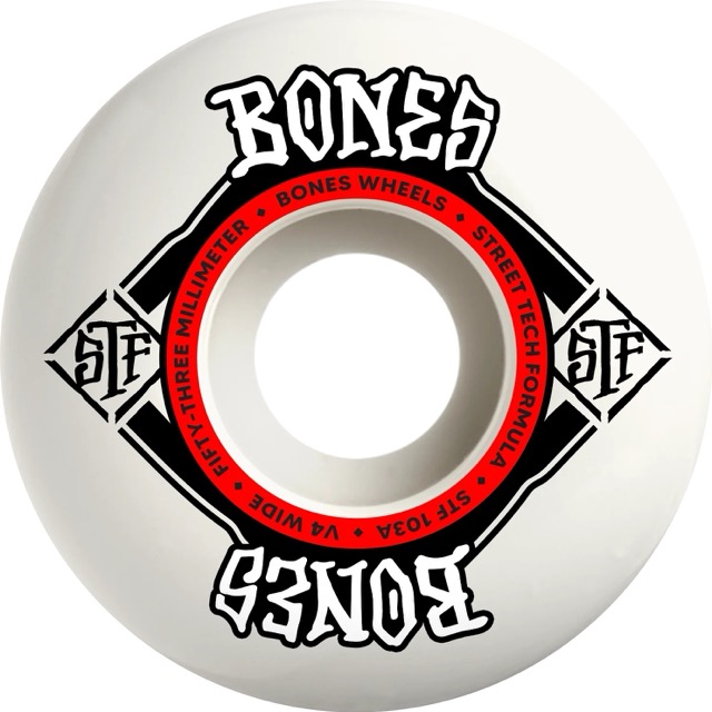 ROUE BONES STF - V4 WIDE 103A 53mm 