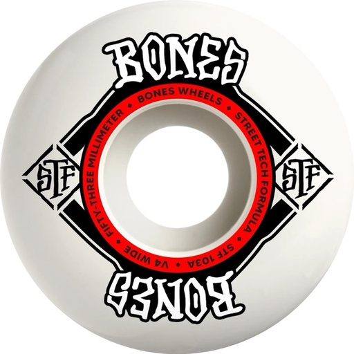 ROUE BONES STF - V4 WIDE 103A 53mm 