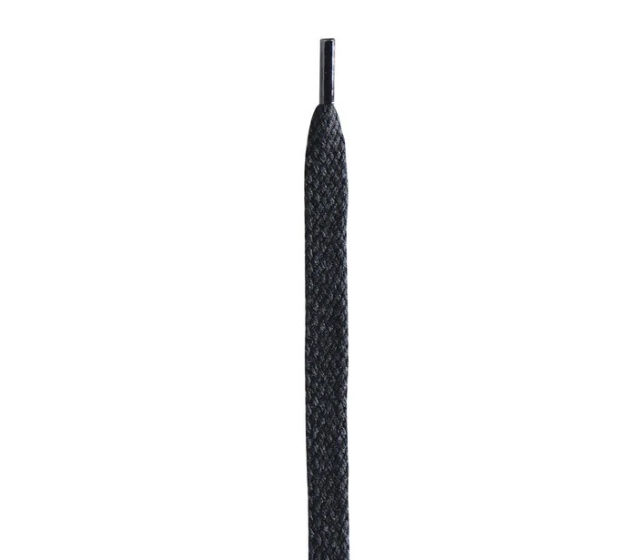Lacets Saphir plat moyen 120CM/48" - Noir