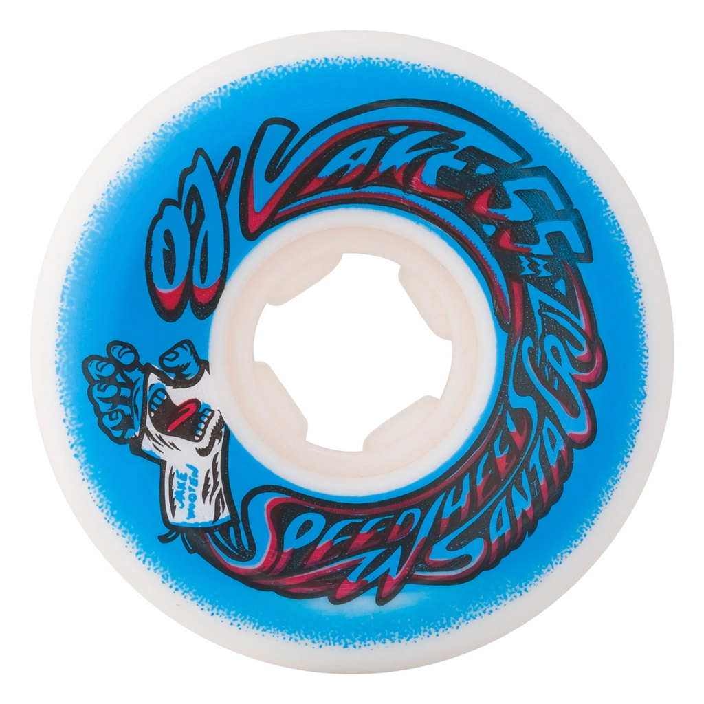 ROUE OJS WOOTEN SCREAMING CAST ELITE - WHT BLU 101A 55MM