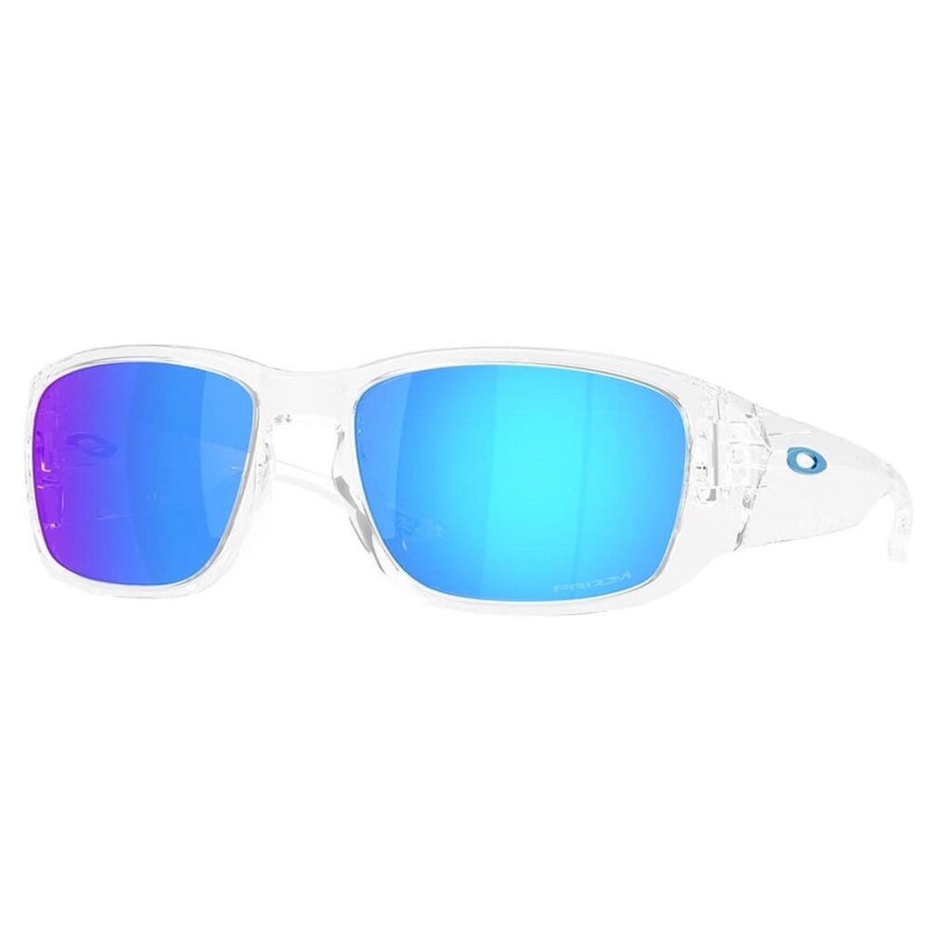 LUNETTE OAKLEY TOURNIQUET - POLISHED CLEAR W/ PRIZM SAPPHIRE