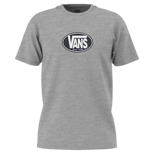 VANS ORIGINAL STANDARDS OVAL SHORT SLEEVE TEE - CEMENT HEATHER
