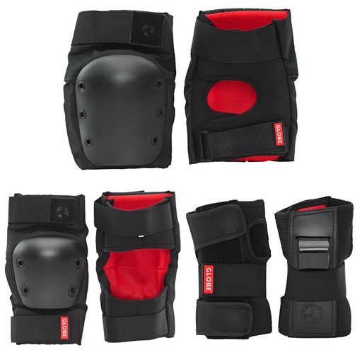 Globe Goodstock Adult pad set 3 Pack - Black