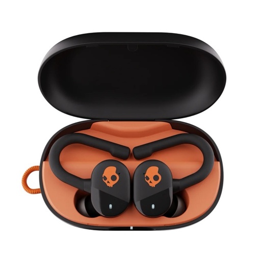 Skullcandy Push Play / True Wireless Active Earbuds - True Black/Orange