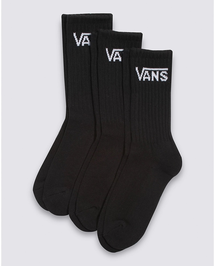 BAS VANS CLASSIC CREW PACK 3 ENFANT - NOIR