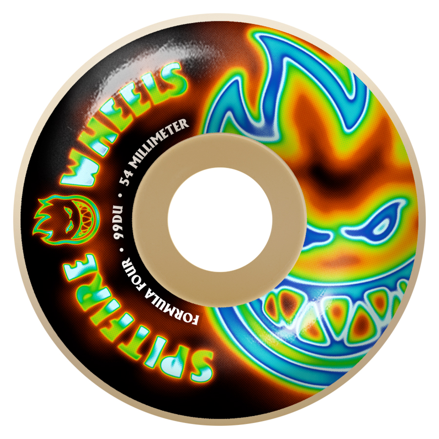 ROUE SPITFIRE F4 99 RADIOACTIVE BIGHEAD - 54 MM 