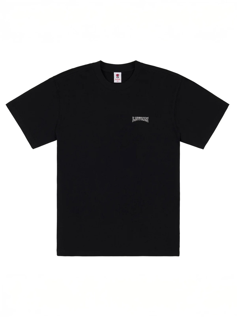 LOVIAH SPIDER WEB TEE - BLACK
