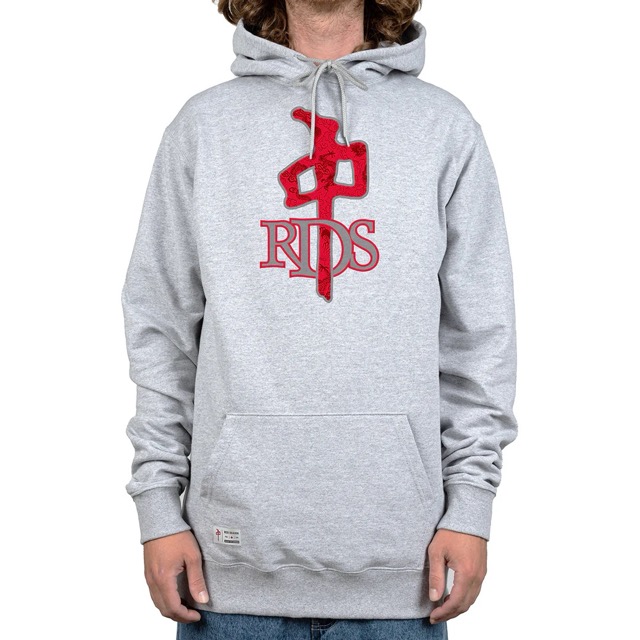RDS CDN HOOD OG SATIN DRAGON - ATHLETIC HEATHER