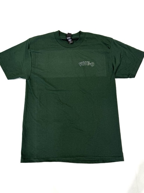 T-Shirt 5-0 Bold - Vert Forest
