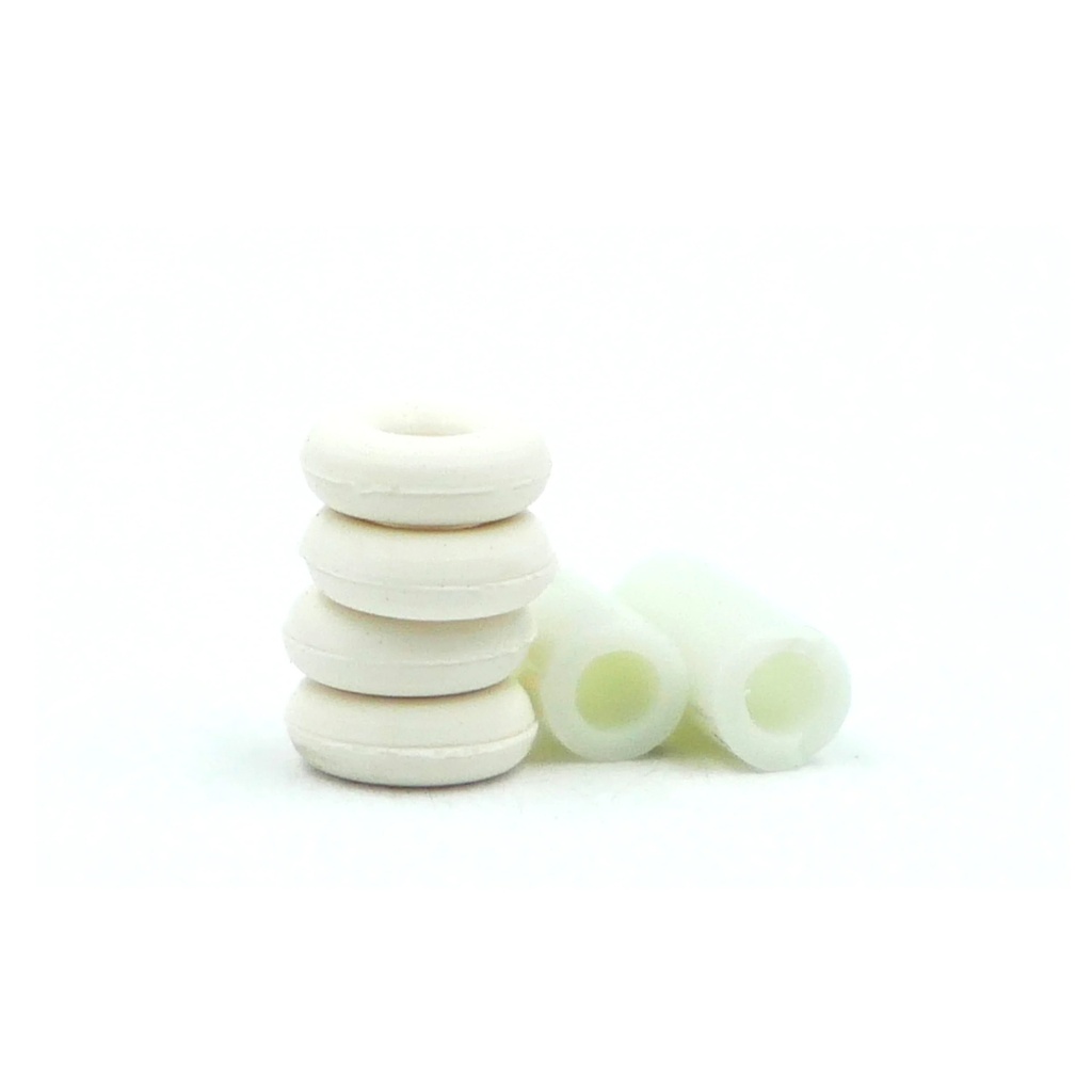 SLUSHCULT BUSHINGS RATTLERZ TM O-RING - BLANC