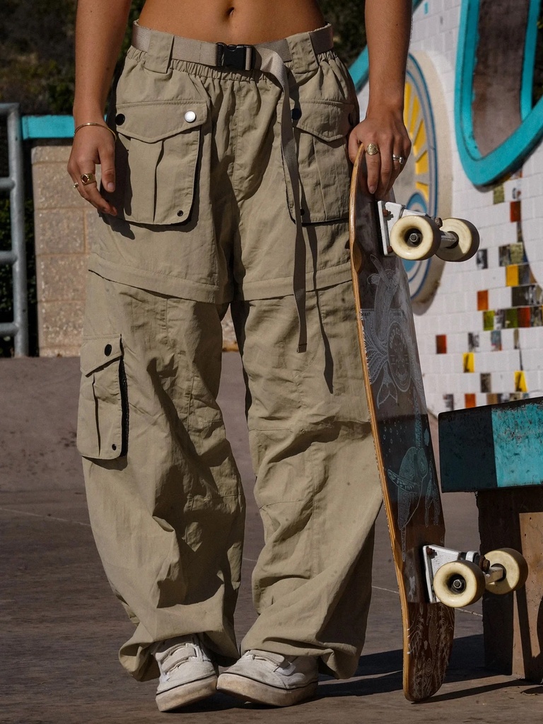 PANTALON NOTICE THE RECKLESS SAH ARA ZIP-OFF