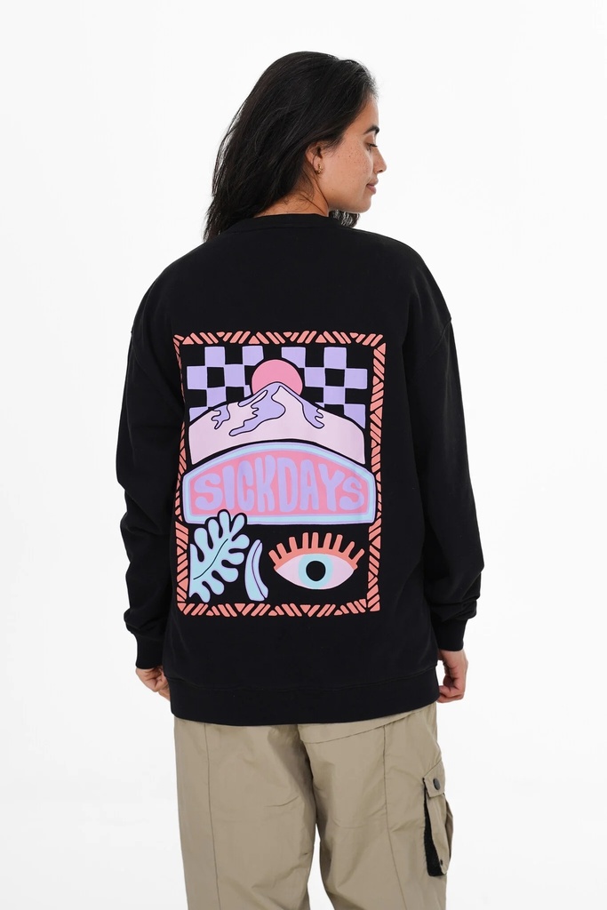 NOTICE THE RECKLESS SICK DAYS CREWNECK