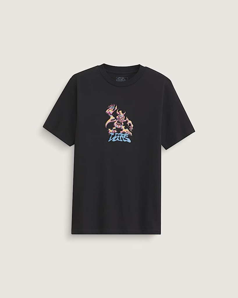 VANS BOYS GOBLIN STEP SS TEE - BLACK