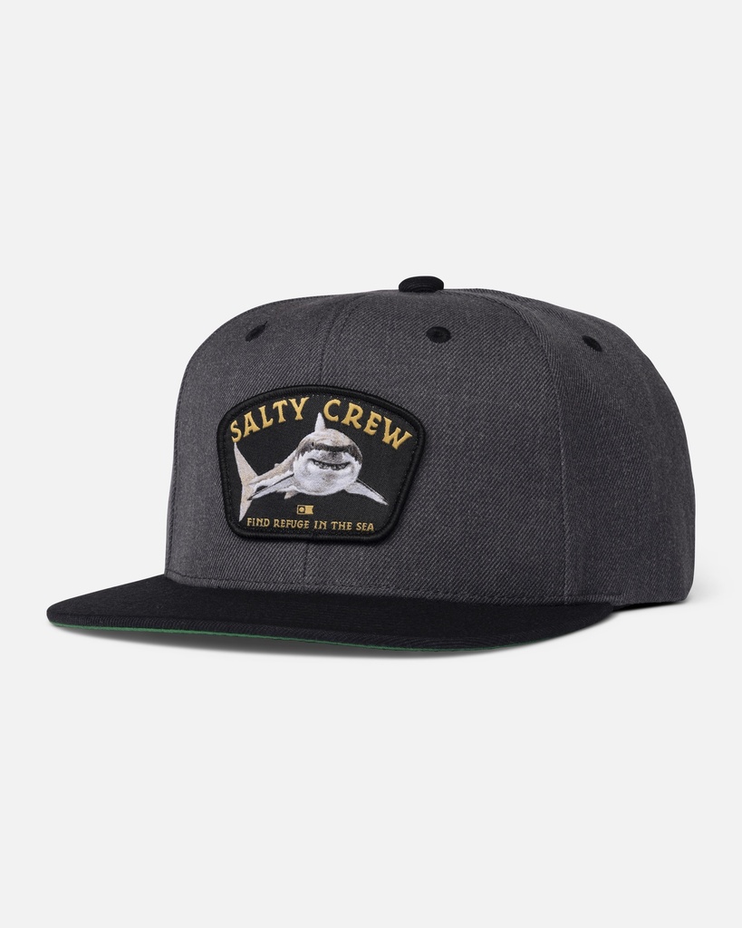 CASQUETTE SALTY CREW LURKING SNAPBACK - DARK HEATHER
