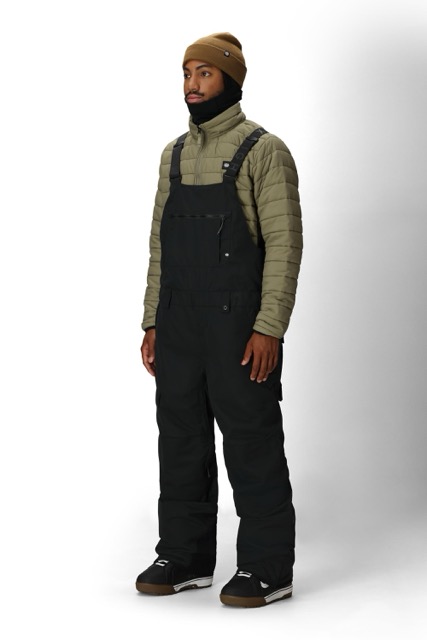 PANTALON 686 HOT LAP SALOPETTE ISOLÉE - NOIR