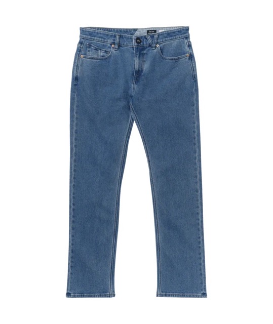 JEANS VOLCOM SOLVER DENIM - DEEP RIVER BLEU (DER)