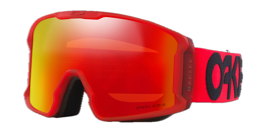 OAKLEY LINE MINER L GOGGLE - Matte B1B Redline W/ Prizm Torch Iridium