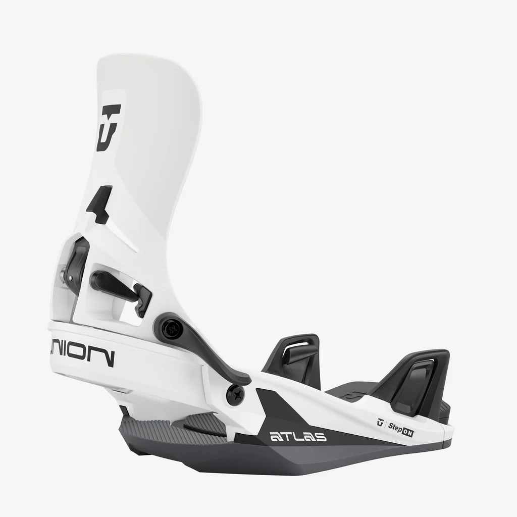 UNION ATLAS STEP ON BINDINGS - WHITE