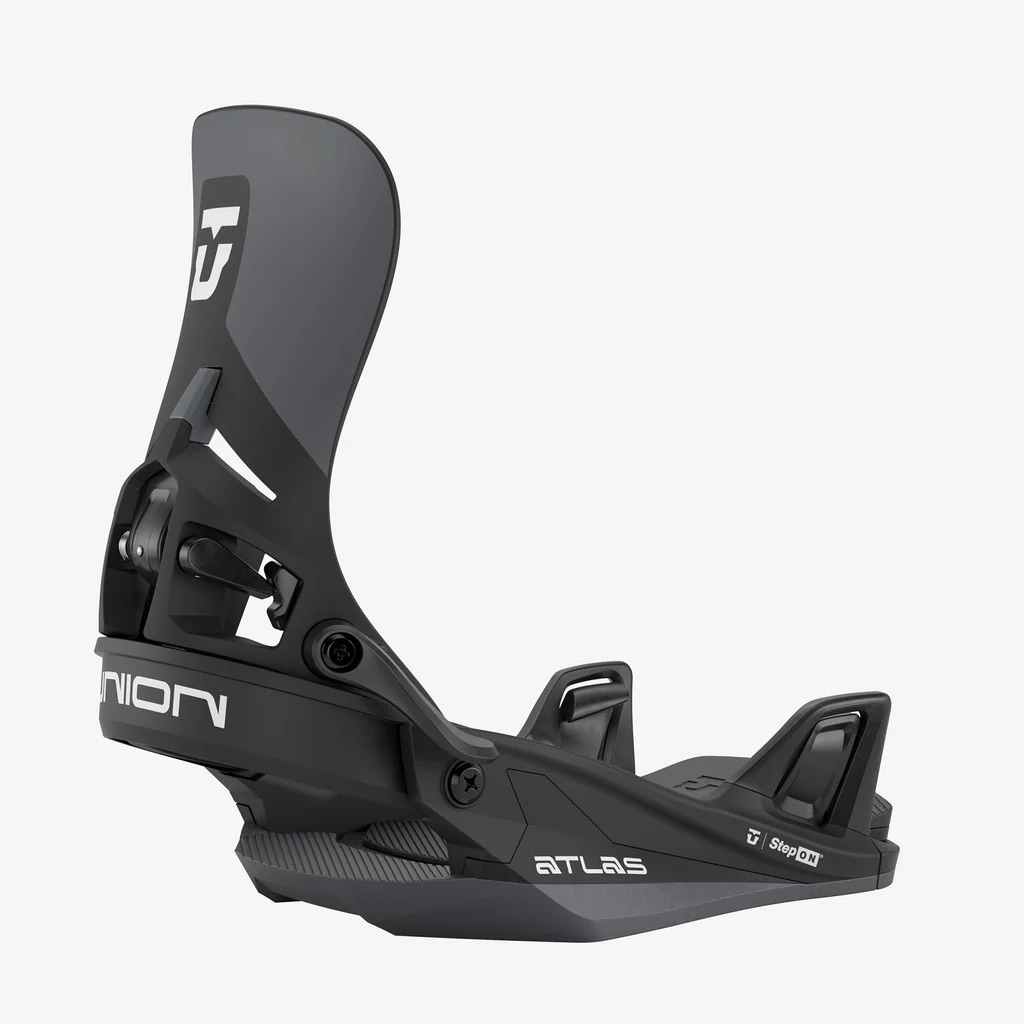UNION ATLAS STEP ON BINDINGS - BLACK