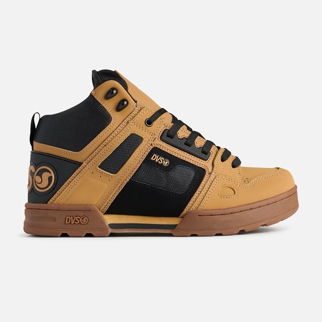 BOTTES DVS COMANCHE BOOT - CHAMOIS/NOIR/GUM  