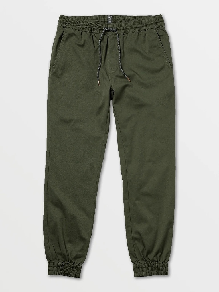 PANTALON VOLCOM FRICKIN SLIM JOGGER - DARK GREEN 