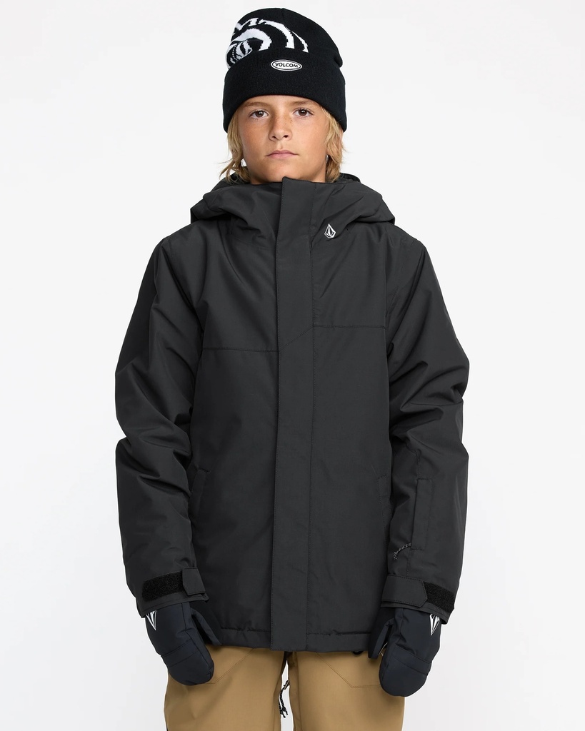 MANTEAUX VOLCOM STONE.91 ISOLÉ JUNIOR - NOIR