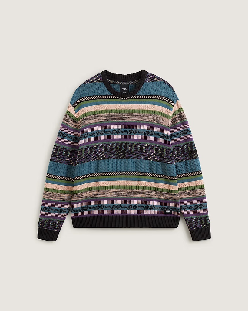 CHANDAIL VANS BOYER CREW SWEATER - NOIR/STARGAZER
