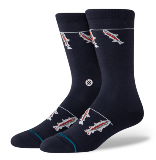 BAS STANCE GONE FISHIN CREW - NAVY