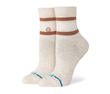 BAS STANCE BOYD SLUB POUR FEMME - CREAM