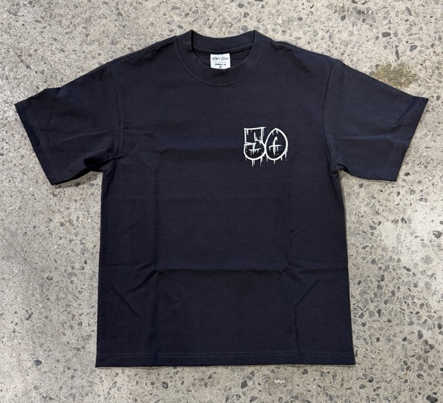 T-Shirt 5-0 Crop Crew - Off Black 